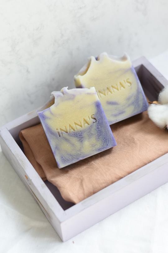 luxurious lavender and calendula soap