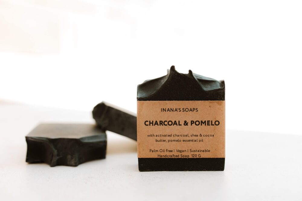 Charcoal and Pomelo Soap