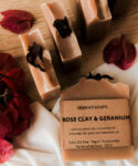 rose clay geranium soap